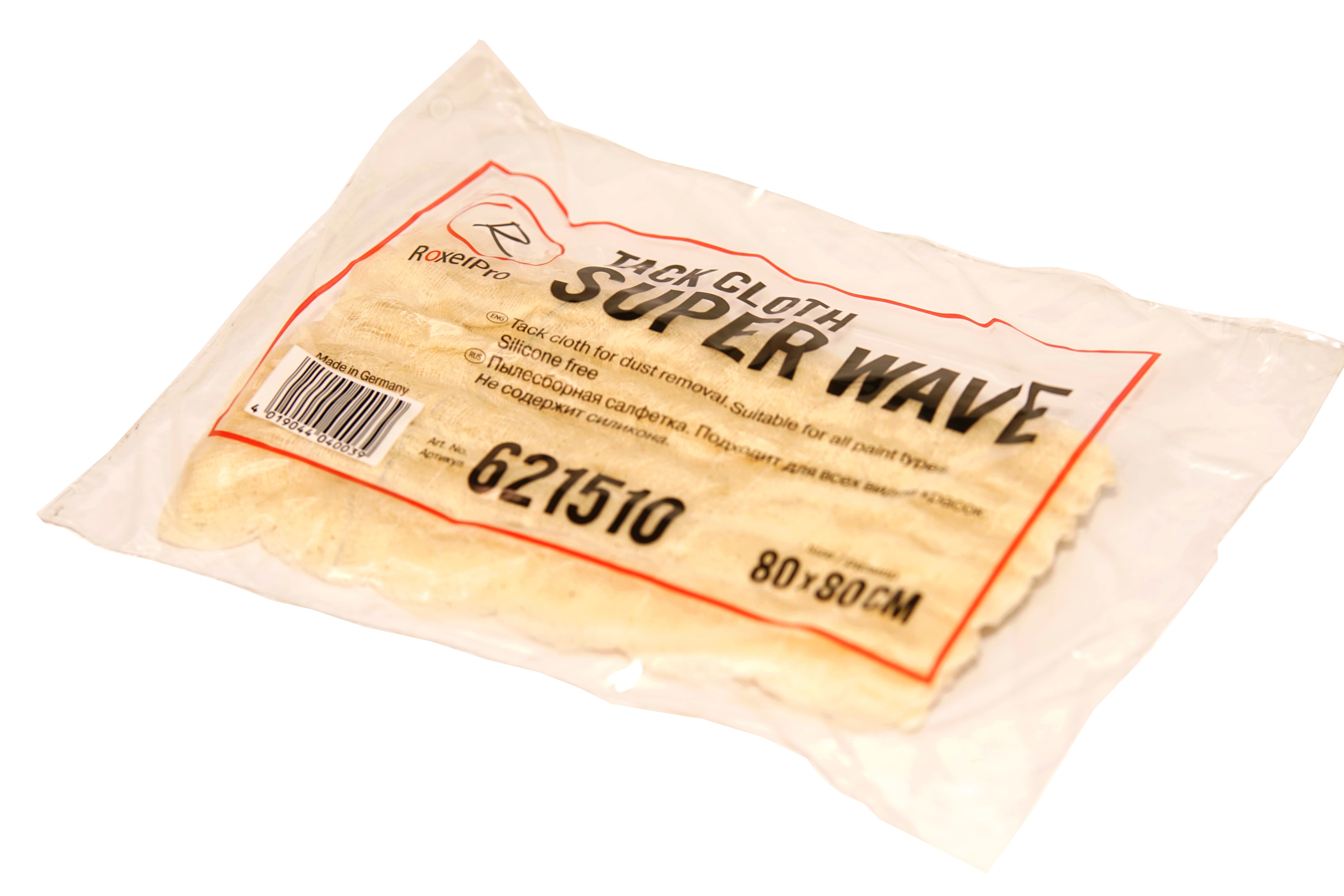 Фото товара 621510 RoxelPro Пылесборная салфетка SUPER WAVE, липкая, 80*80см, изображение 1 из 1